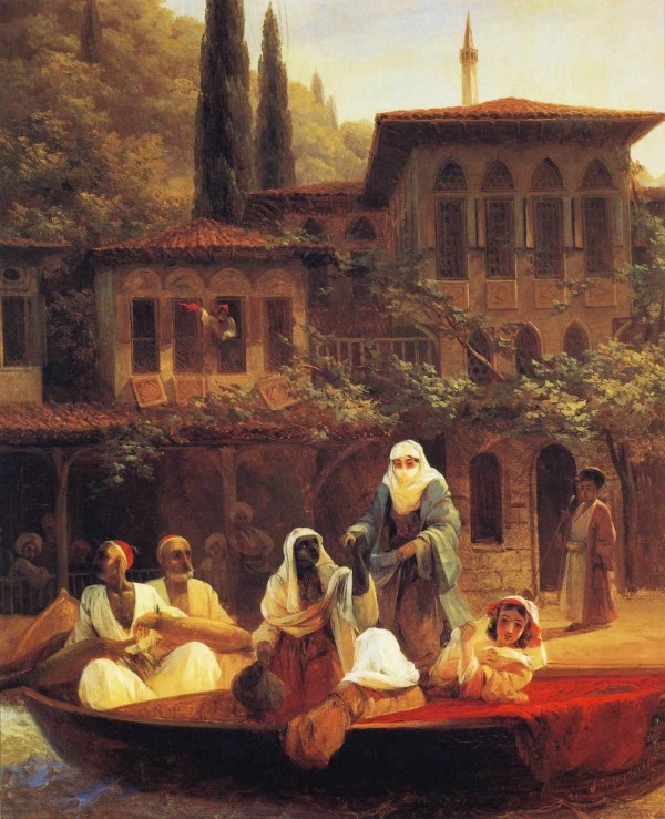Boat Ride by Kumkapi in Constantinople by Ivan Aivazovsky